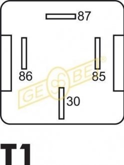 Клапан рецеркуляції відпрацьованих газів GEBE 9 3125 1