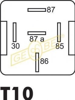 Датчик температури відпрацьованих газів GEBE 9 8118 1