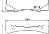 Колодки гальмівні дискові BREMBO P28079 (фото 1)