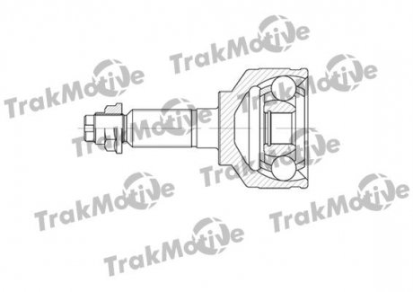 KIA ШРКШ зовнішній к-кт 28/26 зуб.Carnival 2.5/2.9CRDI 9 TRAKMOTIVE 40-0589 (фото 1)