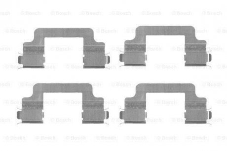 LAND ROVER К-т установчий передн. гальм. колодок Discovery 04-, Range Rover BOSCH 1987474455