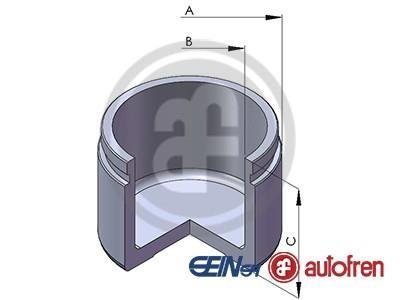 Поршень супорта гальмівного AUTOFREN D02541