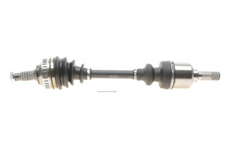 Піввісь (передня) (L) Citroen Berlingo/Peugeot Partner 96-11 (25z/24z/587mm)(+ABS) FEBI BILSTEIN 182589