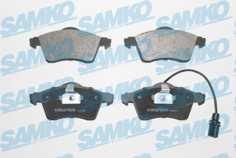 Колодки передние R15 Samko 5SP787