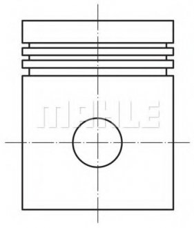 Поршень двигуна MAHLE / KNECHT 022 27 01