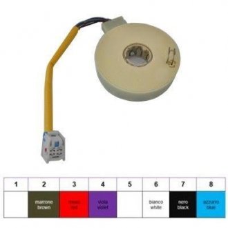 MEATDORIA FIAT Датчик кута повороту керма 500 1.2 07-, GRANDE PUNTO 1.6 D Multijet 08-, OPEL CORSA C (X01) 1.3 CDTI 03-09 MEAT&DORIA 93059