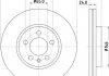 PRO VW Диск гальм. передній Polo, T-Cross, SKODA Scala, Kamiq HELLA 8DD 355 132-891 (фото 1)