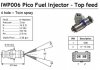 FIAT форсунка бензин Bravo, Punto, CITROEN Saxo MAGNETI MARELLI IWP006 (фото 1)