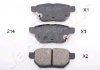 TOYOTA гальмівні колодки задн. Auris 07- JAPANPARTS PP-214AF (фото 1)