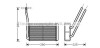 AVA LAND ROVER радіатор обігрівача салону FREELANDER I 1.8 16V 4x4 AVA COOLING AU6195 (фото 1)