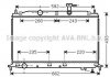 AVA HYUNDAI Радіатор охолодження Accent III 1.4/1.6 05- AVA COOLING HY2188 (фото 1)