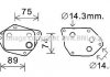 Радиатор масляный HYUNDAI ACCENT (2006) 1.5 CRDI (Ava) AVA COOLING HY3288 (фото 1)