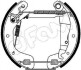 CIFAM DAEWOO Комплект гальмівних колодок (барабанні) LANOS / SENS (KLAT) 1.3/1.5 97-, OPEL ASTRA F 1.4/1.6 98-02 151-124