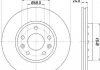 PRO HIGH CARBON диск гальмівний передній (280*24) RENAULT Duster 10-, Laguna 1.5DCI 07-, Megane 08- HELLA 8DD 355 129-121 (фото 1)