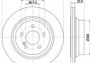 PRO HIGH CARBON DB гальмівний диск задн. (вентил.) (300*22) W211 02- HELLA 8DD 355 129-791 (фото 1)