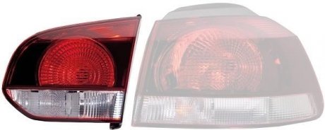 VW Задній ліхтар лівий (внутр.) GOLF VI (5K1) HELLA 2SA 009 923-131
