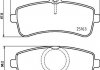 Колодки гальмівні дискові (комплект 4 шт) BREMBO P50132 (фото 1)