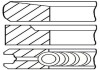 Кільця поршневі GOETZE 08-431707-00 (фото 2)