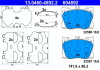 Колодки гальмівні (передні) MB C-class (W205/S205/C205)/E-class (W213) 16- (Brembo) ATE 13.0460-4892.2 (фото 1)