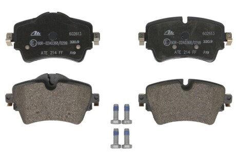 Колодки гальмівні (передні) BMW 1 (F52)/X2 (F39) 17-/2 (F44-F46)/X1 (F48)/Mini 13-/3 (F30/F80) 11- ATE 13.0460-2613.2