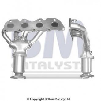Каталізатор вихлопної системи VW Caddy III 1.4 06-10 BM CATALYSTS BM91588H (фото 1)