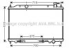 AVA NISSAN Радіатор охолодження двиг. (з осушувачем) MURANO I 3.5 4x4 03- AVA COOLING DN2295 (фото 1)