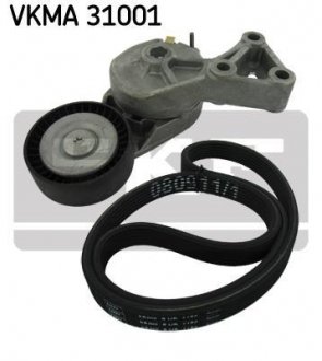 Роликовий модуль натягувача ременя (ролик, ремінь) SKF VKMA 31001