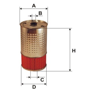 Фільтр масляний MB T2/LN1 2.3D OM601 89-94 WIX FILTERS 51289E (фото 1)