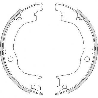 Колодки тормозные WOKING Z4749.00
