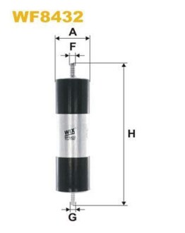 Фільтр паливний Audi A6/Seat Exeo 2.0D 04-13 WIX FILTERS WF8432 (фото 1)