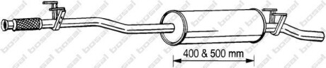 Глушник задній V.W. CRAFTER 06-13 BOSAL 291-069