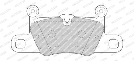 Колодки гальмівні дискові (комплект 4 шт) FERODO FDB4970