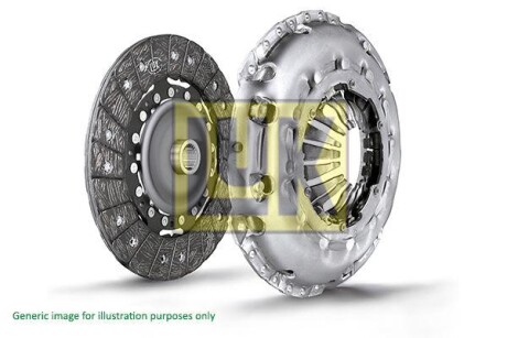 Комплект зчеплення Fiat Punto 1.4 Turbo Multi Air 12- (d=220mm) LuK 622 3335 09 (фото 1)