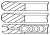 Кільця поршневі GOETZE 08-443507-00 (фото 1)