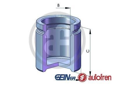 Поршень супорта гальмівного AUTOFREN D025666