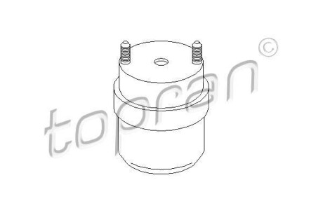 Подушка двигуна права TOPRAN / HANS PRIES 107 964