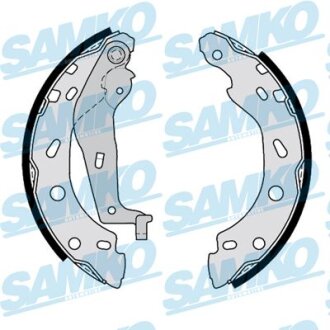 Колодки зад. (бараб.) 0.6/0.7/1.0I/0.8CDI Samko 87750