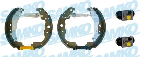 Колодки гальмівні з циліндрами Samko KEG702