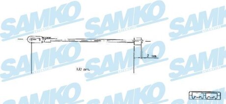 Трос зчеплення Samko C0578B