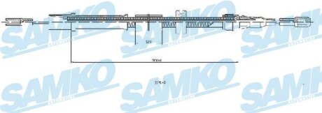 Трос зчеплення Samko C0455B