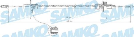 Трос зчеплення Samko C0086C