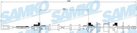 Трос зчеплення Samko C0059C