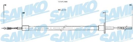 Трос зчеплення Samko C0052C