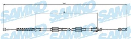 Трос зчеплення Samko C0049B