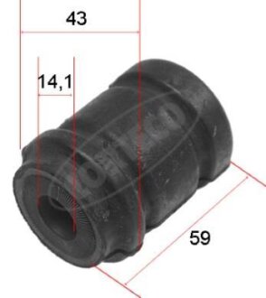 OPEL С/блок важеля передн. Kadett D,E,Daewoo Lanos,Nexia CORTECO 21652362