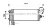 AVA FORD Інтеркулер C-MAX II 1.5, 1.6 10-, FOCUS III 1.5, 1.6 10- AVA COOLING FD4574 (фото 1)