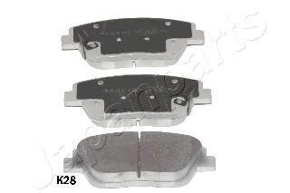 HYUNDAI гальмів.колодки передн. NF,Kia Optima 09- JAPANPARTS PA-K28AF (фото 1)