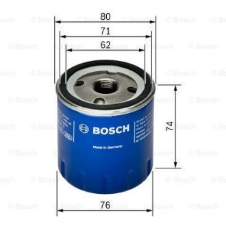 P3139 H=74mm фільтр масляний CITROEN 0,6 PEUGEOT 205/309 1,1-1,6 [-] BOSCH 0451103139